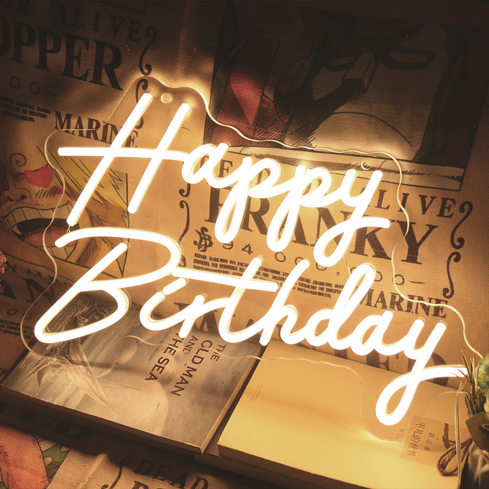 🎉 Neon Geburtstags Highlight