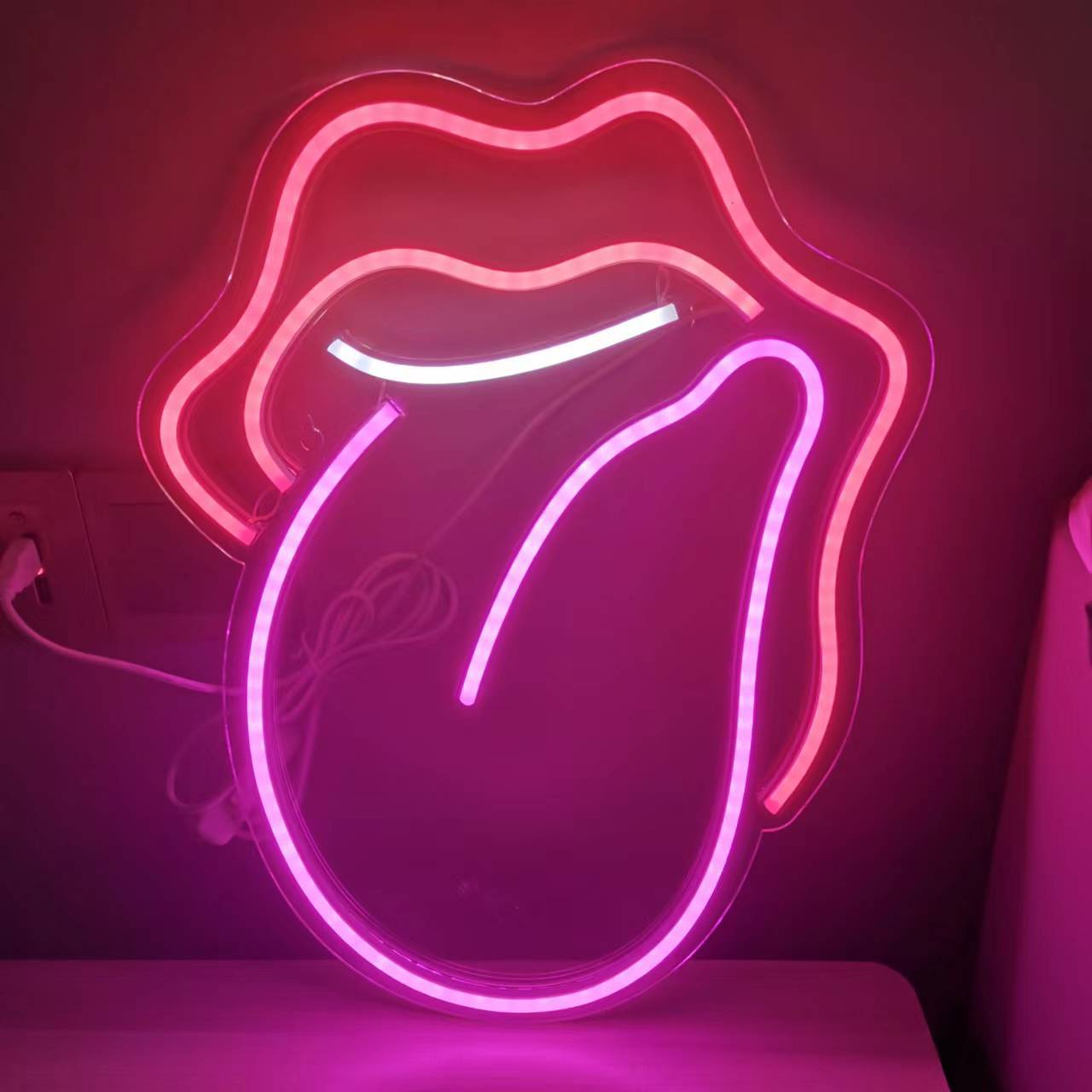 👅 LED Neon Light „Tongue“