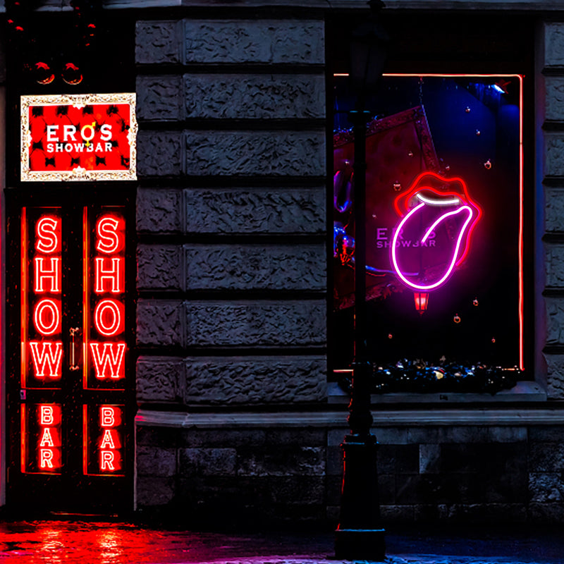 👅 LED Neon Light „Tongue“