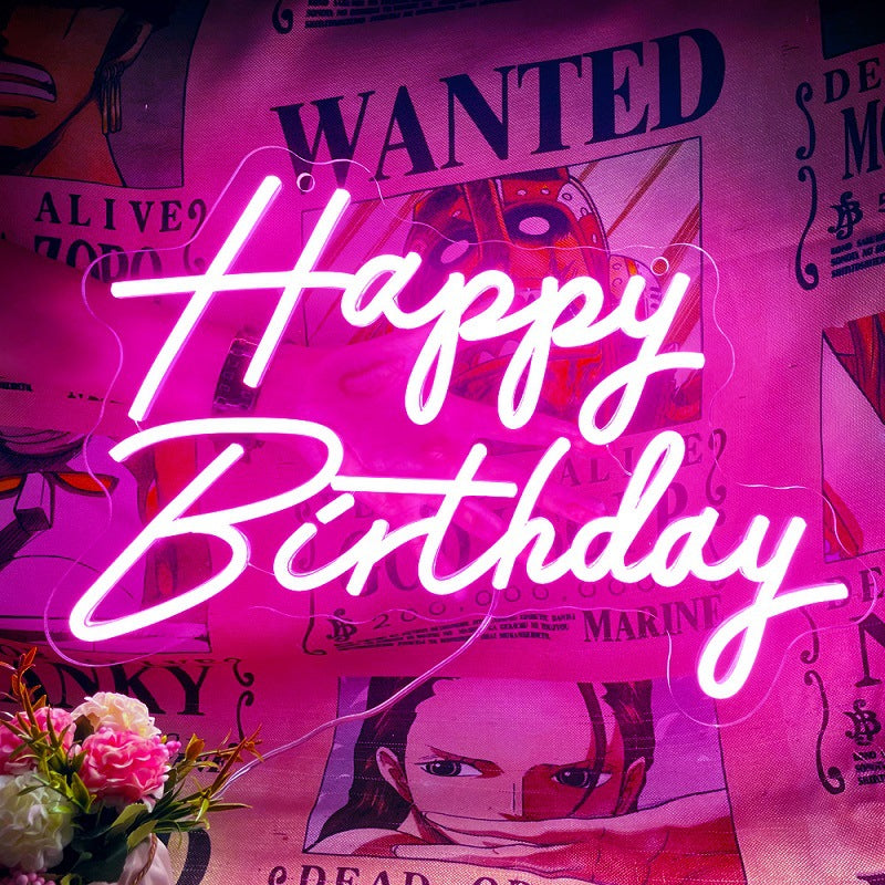 🎉 Neon Geburtstags Highlight